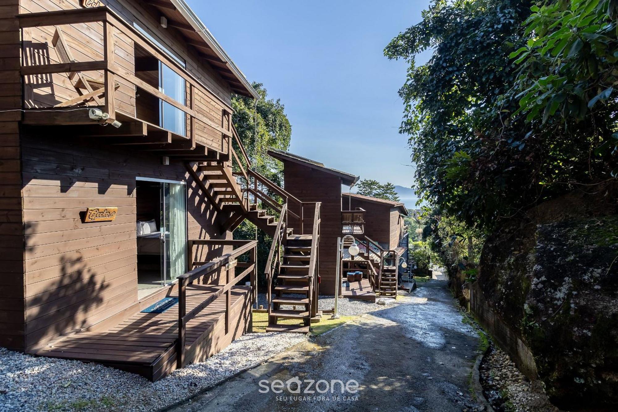 Chale Rustico Vista Panoramica Para O Mar Mav002 Apartment Florianopolis Ngoại thất bức ảnh